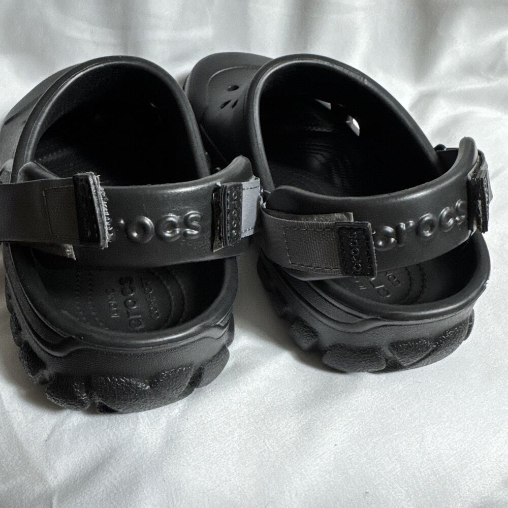 Crocs Unisex Offroad Sport Clog Black Graphite Size Men’s 4/Women’s 6 NIB NWOT - Picture 3 of 7